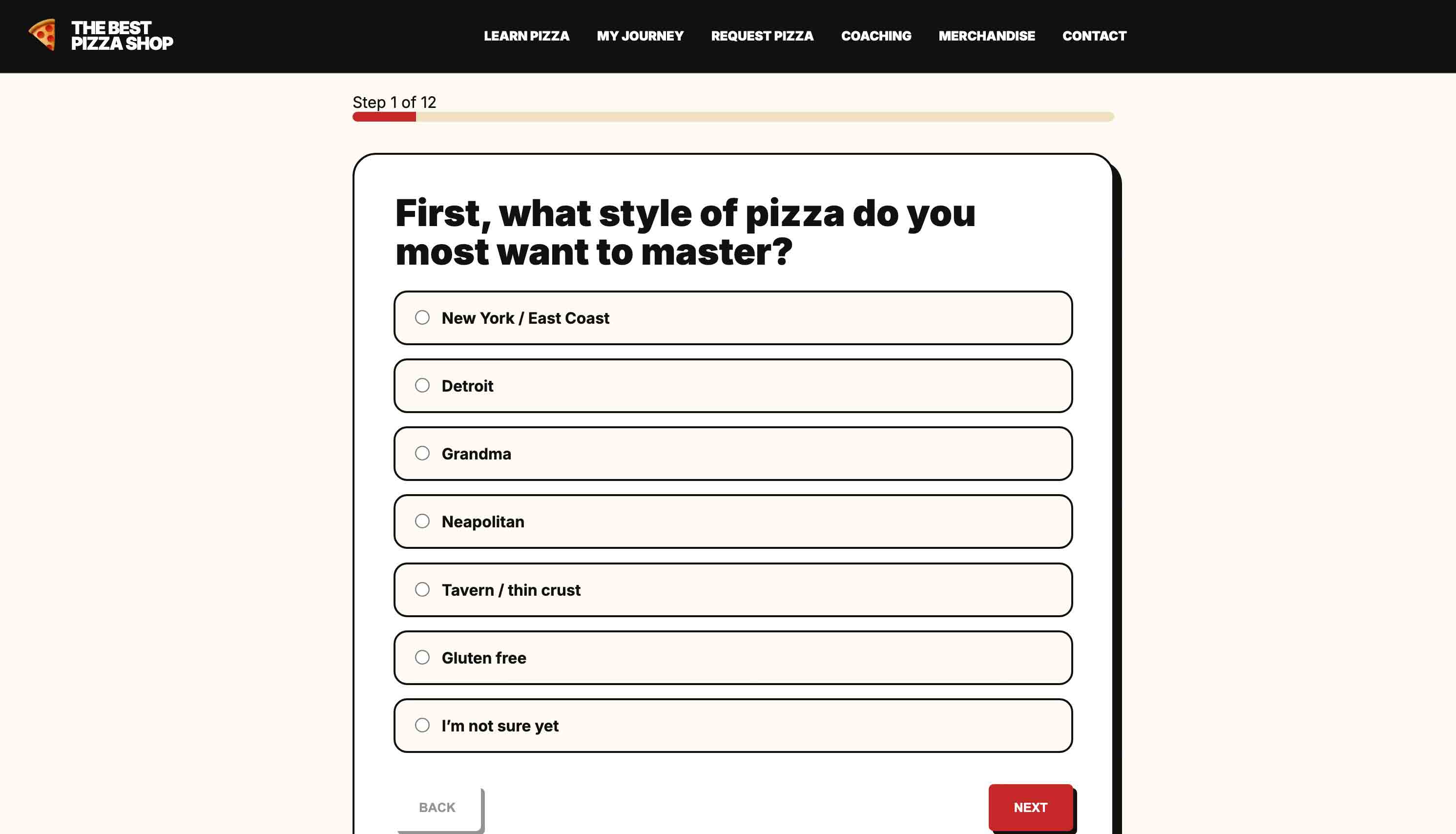 The Best Pizza Shop educational learning center